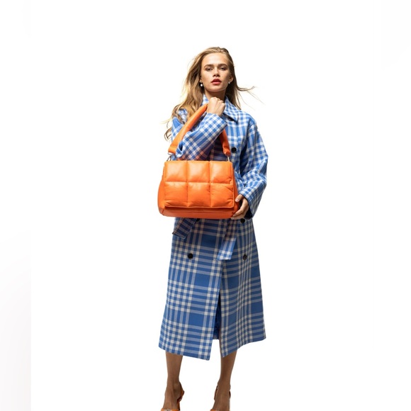 NWT Genuine leather quilted bag - Picture 4 of 11